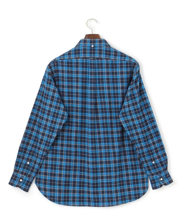J.PRESS MEN 【WEB・一部店舗限定】フランネルチェック シャツ / B.D. ネイビー系3