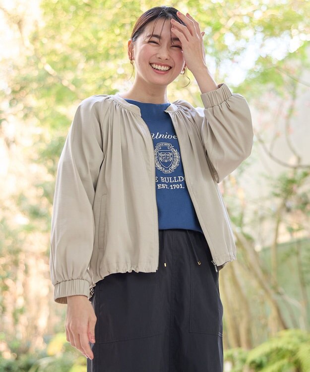 ANY カレッジコラボトレーナー ネイビー×オフ刺繍(YALE)