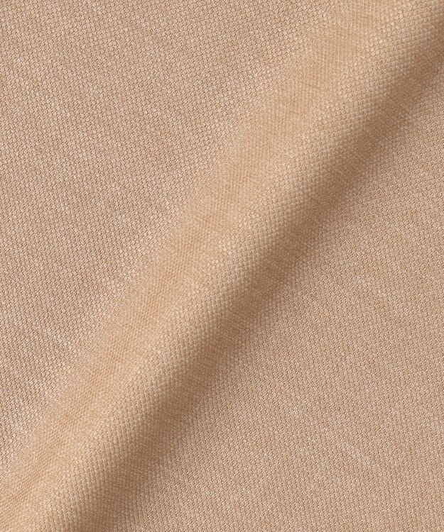 J.PRESS LADIES L FLAXASAオックス ワイド ストレート パンツ キャメル系