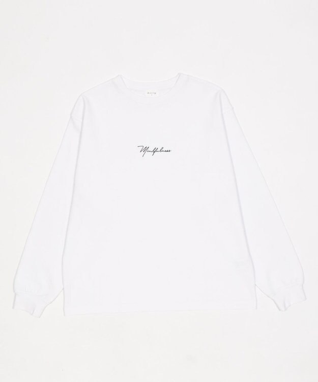 WEGO ワンポイントT（LS） ホワイト