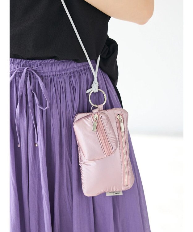 CRAFT STANDARD BOUTIQUE ２連スマホマルチショルダーポーチ Light Pink