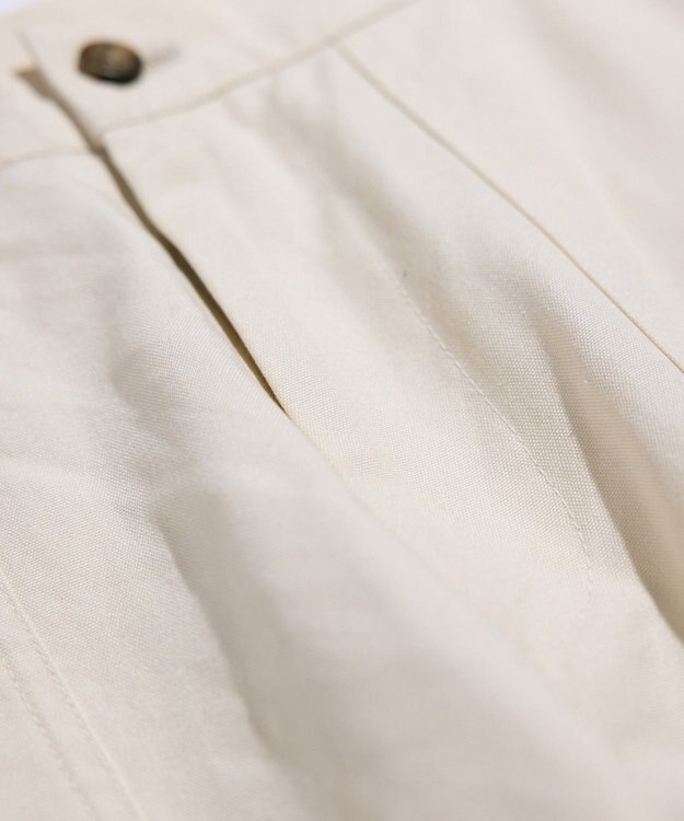 LENO UTILITY TROUSERS《UNISEX》ベイカーパンツ IVORY