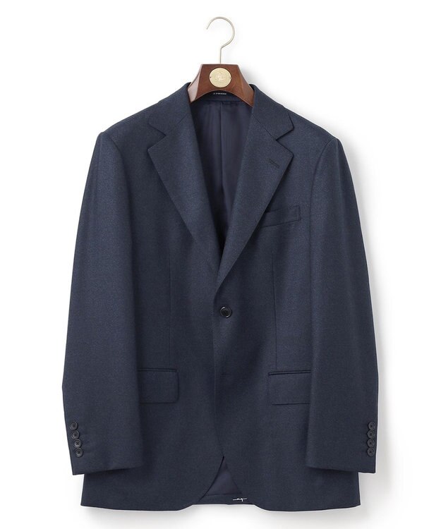 J.PRESS MEN 【J.PRESS MOVING】REDA1865ライトフランネル ジャケット ネイビー系