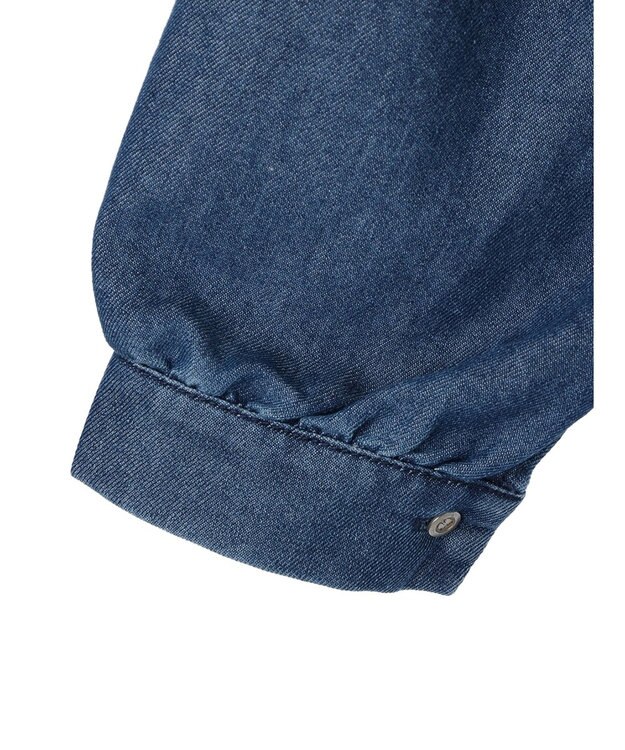 AMERICAN HOLIC デニムブザムバックボタンチュニック Indigo