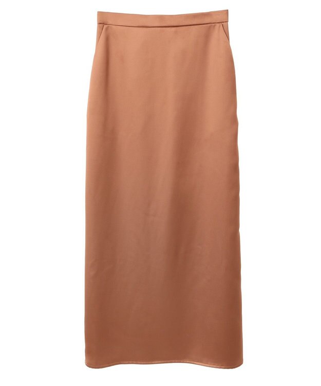 CRAFT STANDARD BOUTIQUE ゴムサテンスカート Orange