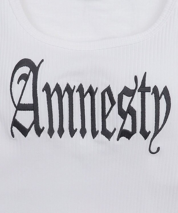 WEGO 【カップ付きインナー】グラフィックカップ付きリブタンク 柄3