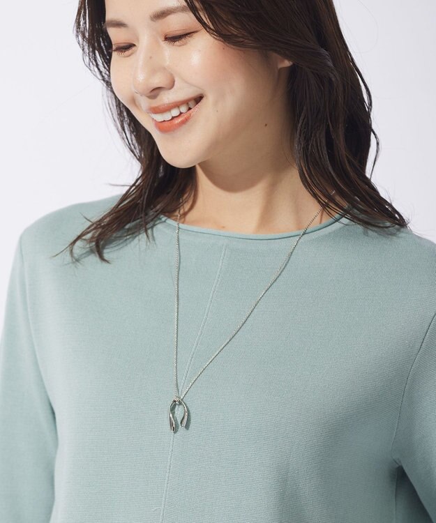 J.PRESS LADIES bird wing ワントップ ネックレス シルバー系