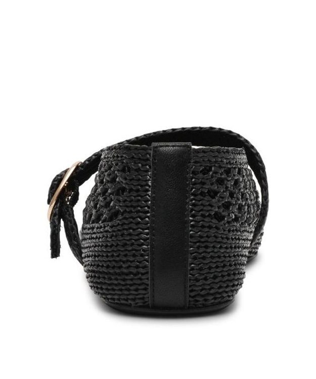 STEVE MADDEN ALARA シアーラフメリージェーンフラット ブラック