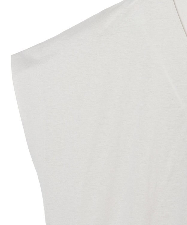 JOSEPH 【WEB&OUTLET限定・洗える】シアーコットンジャージー　ブラウス Light grey