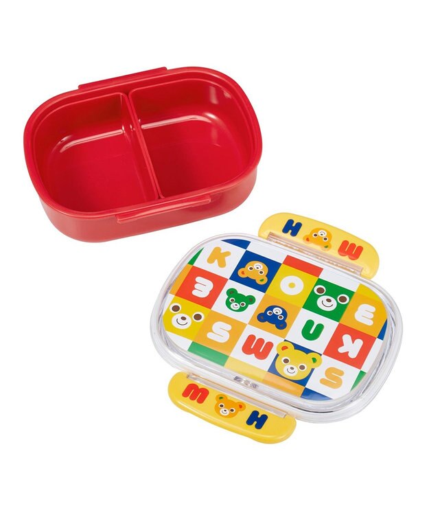 MIKI HOUSE HOT BISCUITS パズルブロックシリーズ ランチグッズギフトセット【BOX付き】 マルチカラー