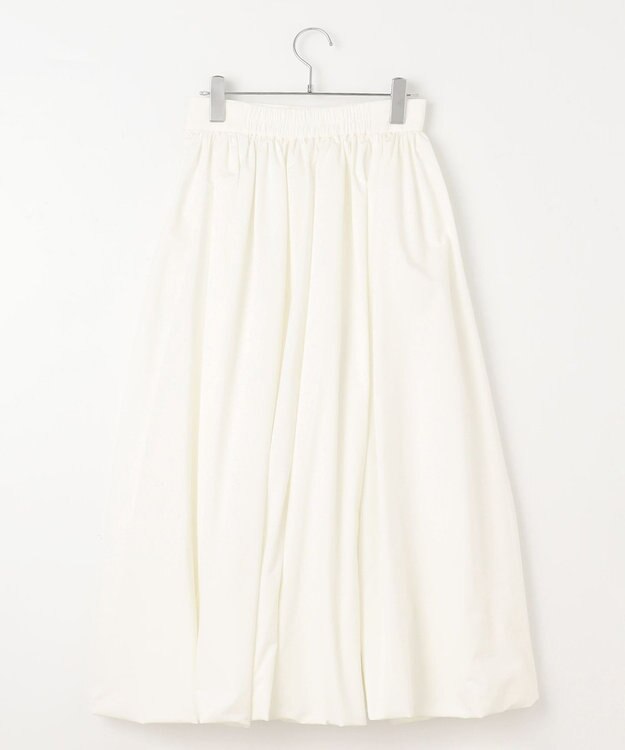 #Newans タフタボリュームバルーンスカート ホワイト