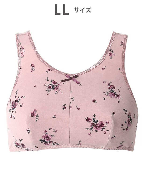 AMPHI ノンワイヤーブラ ナイトブラ 夜用ブラ 寝るとき用ブラ 眠っている間もバストをサポート 【ナイトアップブラ】 ブラジャー ブラ ワイヤレス LWF163 アンフィ／ワコール ロマンピンク