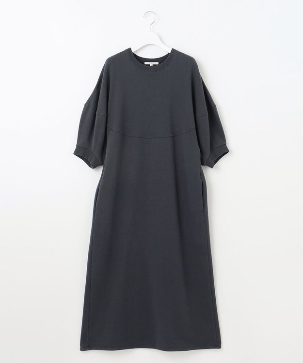 23区 【SLOW/一部店舗限定】ハイゲージテリー スウェット ワンピース グレー系