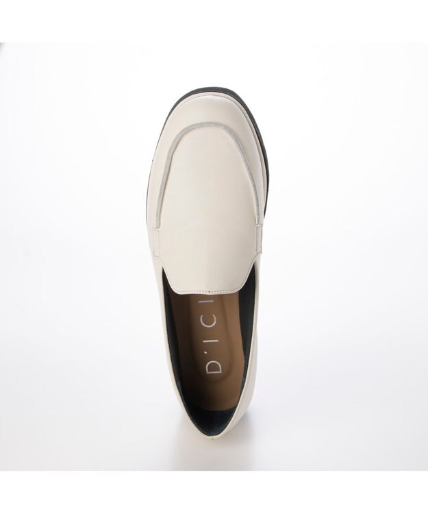 MODE ET JACOMO <D'ICI>厚底モカシューズ アイボリー