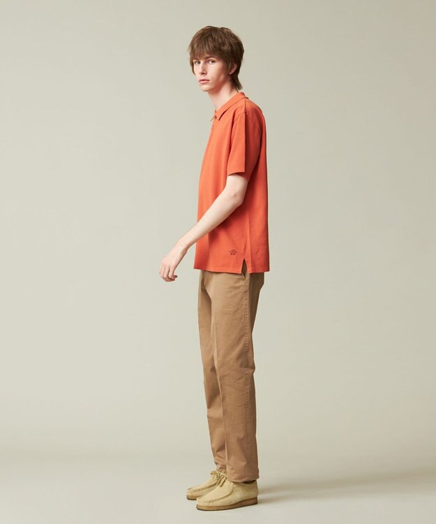 J.PRESS MEN 【WEB限定】カノコポロシャツ オレンジ系