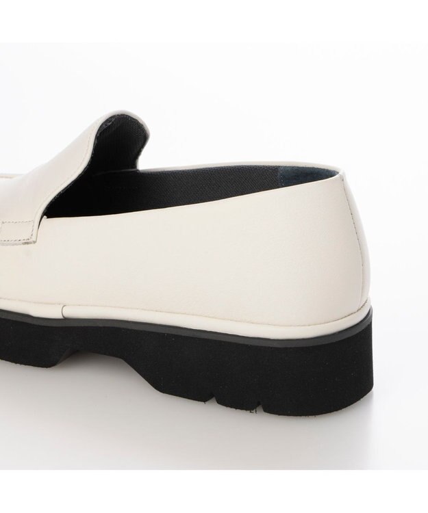 MODE ET JACOMO <D'ICI>厚底モカシューズ アイボリー