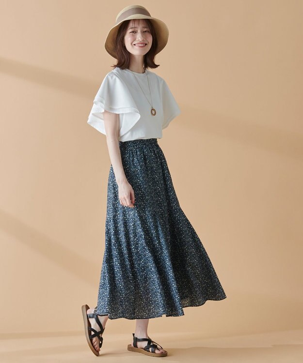 ANY 【UVケア/抗菌防臭】リボンブレードハット モカ