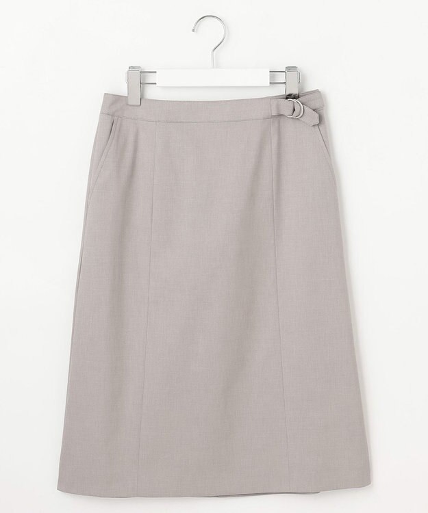 J.PRESS LADIES 【セットアップ対応・洗える・撥水】コットンFITTY スカート ベージュ系