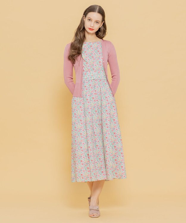 TOCCA 【洗える！】AJISAI カーディガン ピンク系