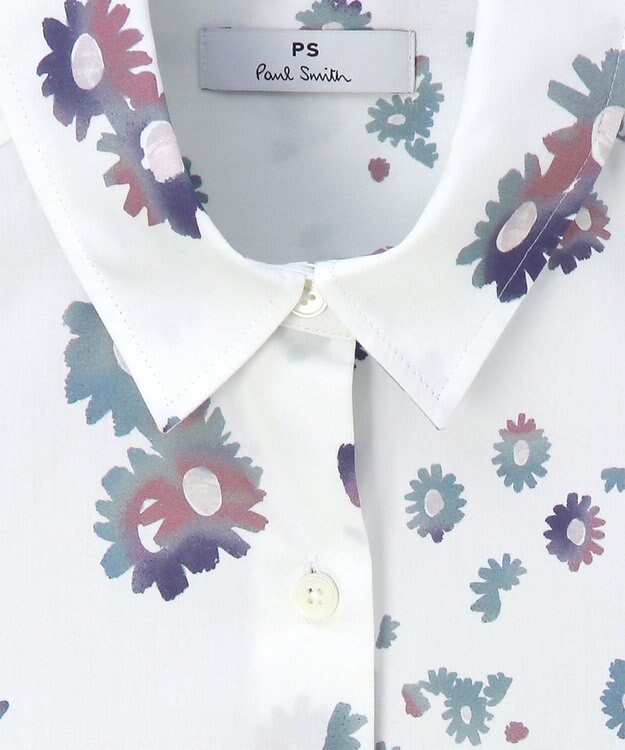 Paul Smith Chamomile Floral ミックス ワンピース ホワイト