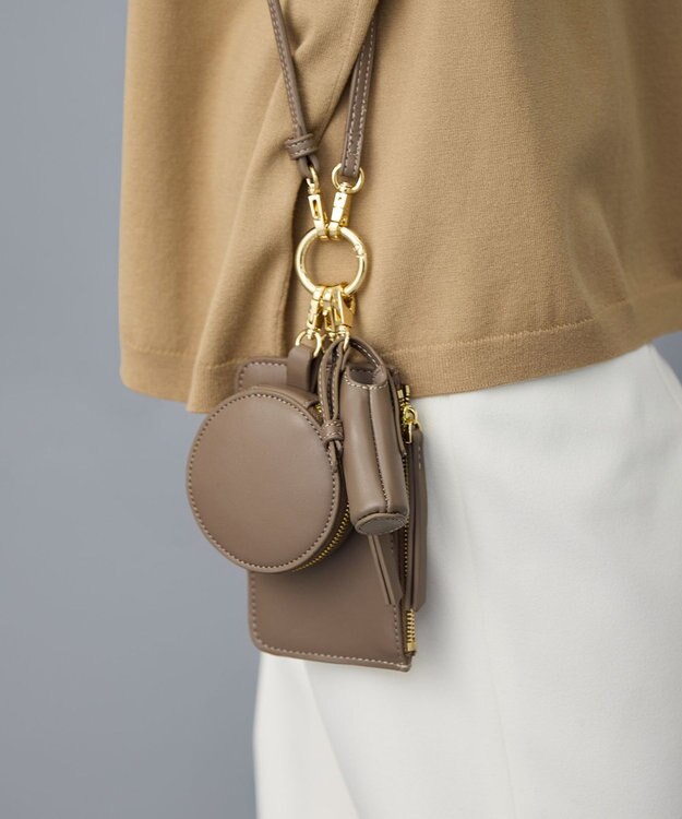 自由区 ガジェット ポシェット グレージュ