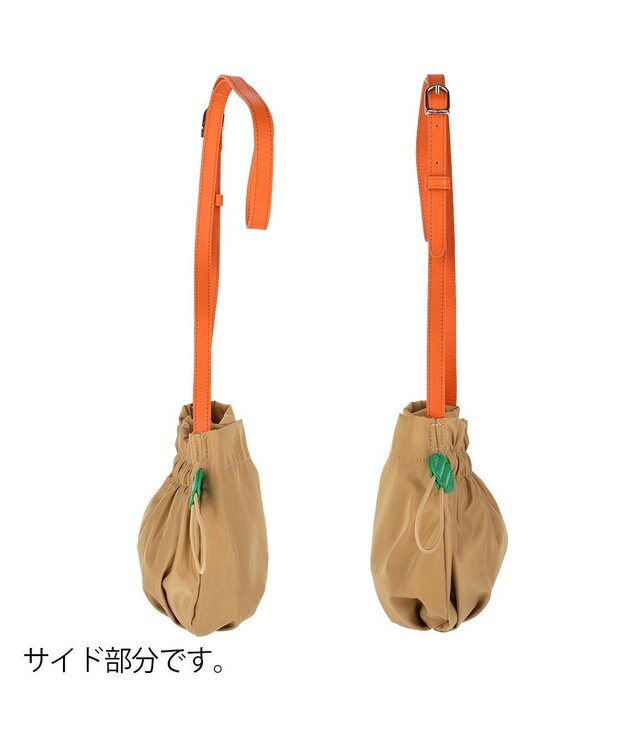 tsumori chisato CARRY ギャザー ショルダーバッグ ミニバッグ ポシェット イエロー