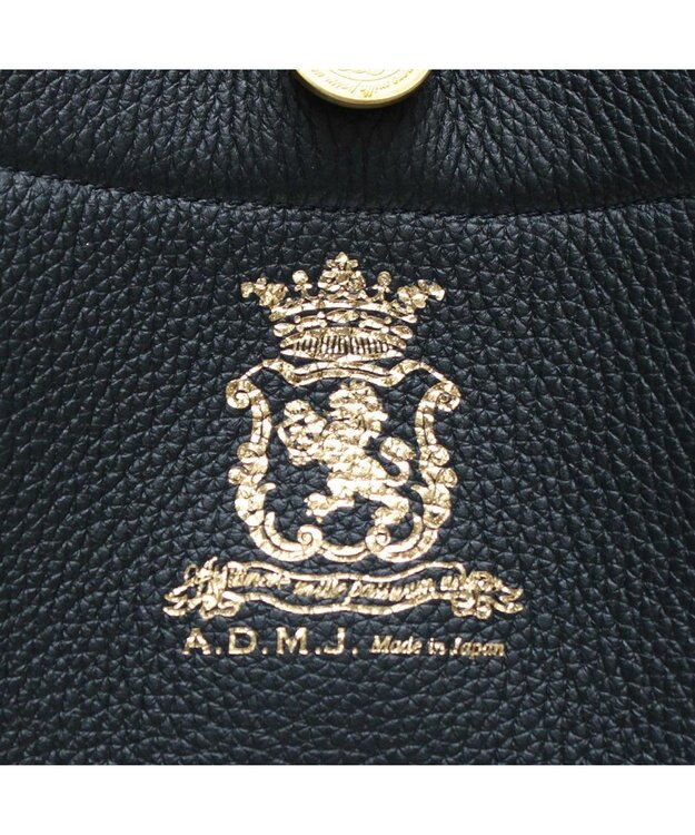 A.D.M.J. 【牛革】モーツァルト/スパニッシュレザーバイカラー金ボタントートM マリノ