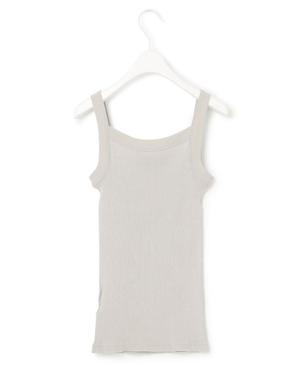 ICB 【洗える】オーガニックリブタンク キャミソール トープ系