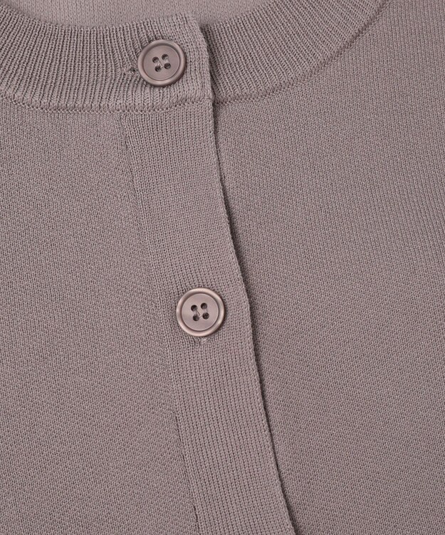 AMERICAN HOLIC クルーネックニットカーディガン Gray Beige