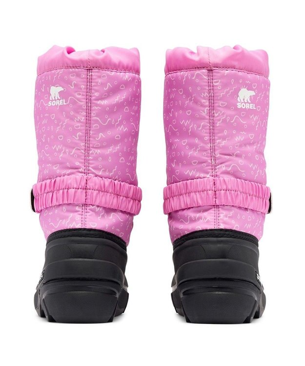 SOREL SOREL/ 【KIDS】チルドレンズ フルーリーブーツプリント /ソレル Orchid、 Black