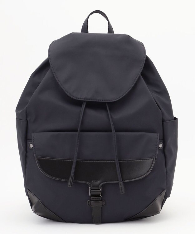 Y'SACCS ミリタリーフラップリュックサック ブラック