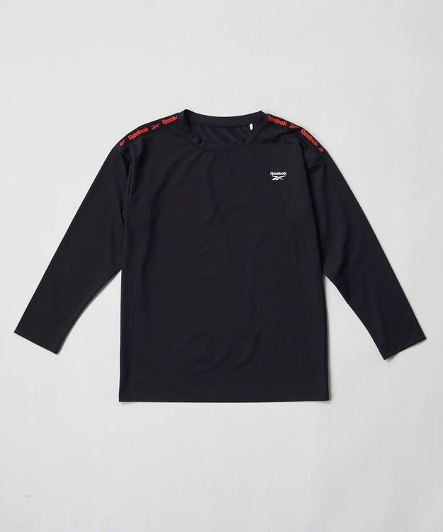OP／FILA 【Reebok】長袖被りラッシュガード ブラック
