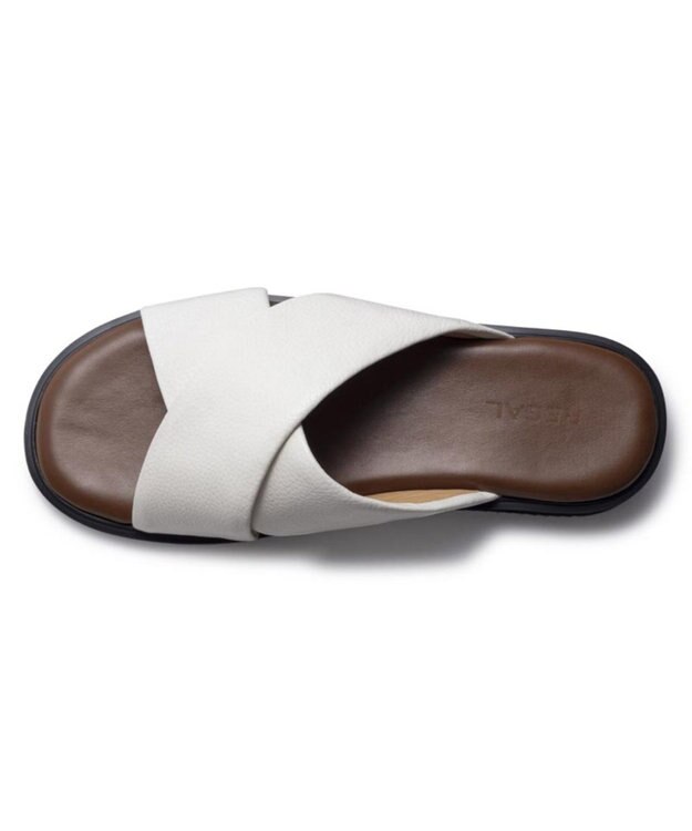 REGAL FOOT COMMUNITY 【リーガルカジュアル】63KL レザーサンダル ホワイト