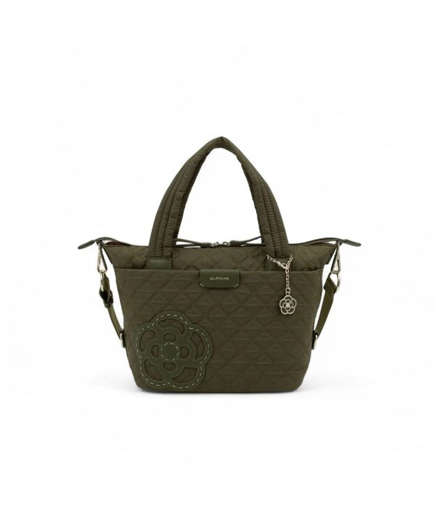 CLATHAS カペラ ボストンバッグ カーキ