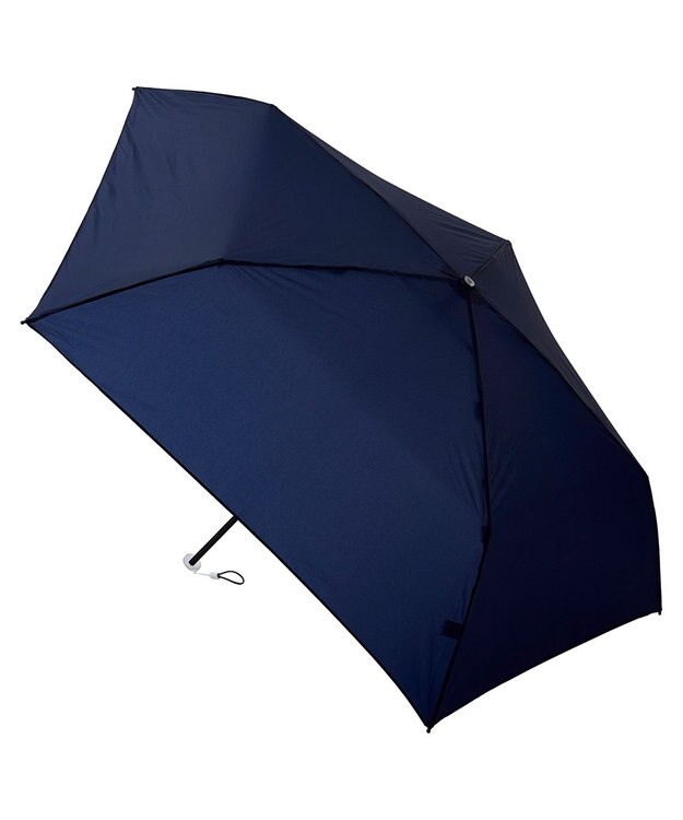 MOONBAT Magical tech(マジカルテック) 超軽量 折りたたみ傘 65g プレーン UV 50cm ネイビーブルー