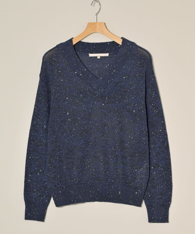 ONWARD Reuse Park 【自由区】ニット春夏 ネイビー