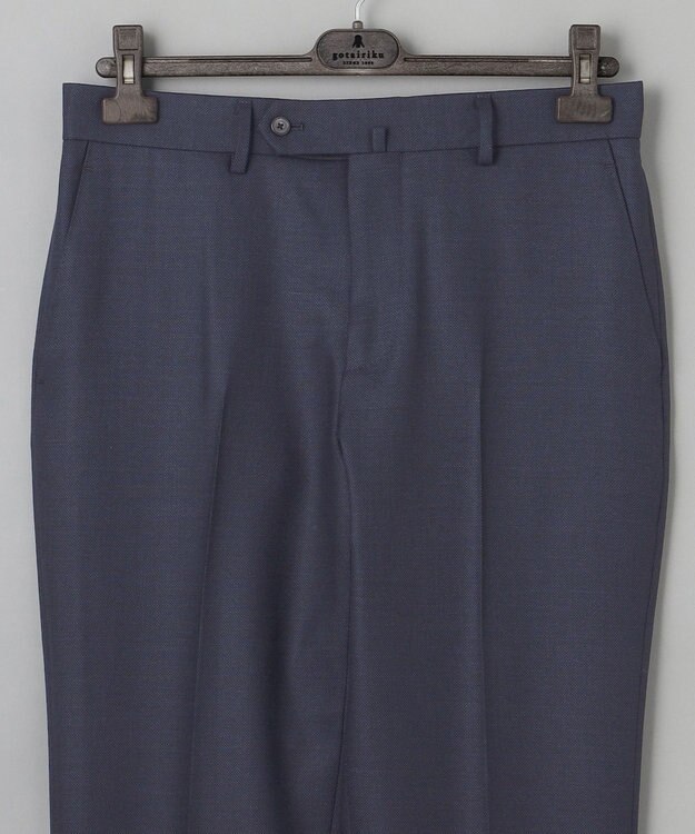 GOTAIRIKU ロングシーズン着用可【横伸度15％/ストレッチ性抜群】タスマニア120ｓスーパーストレッチ スーツ（ネイビー） ネイビー系8