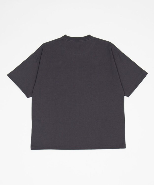 WEGO 【ユニセックス着用ITEM】チェックディテールロゴT（SS） スミクロ