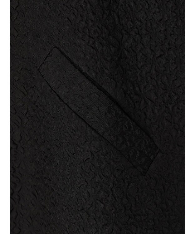 Green Parks AnriettMusee フロントジップジャガードブルゾン Black