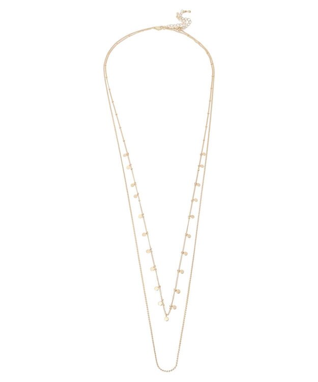 Green Parks ｅｖｅｒｙ　ｗａｌｋ．２本セットロングネックレス Gold