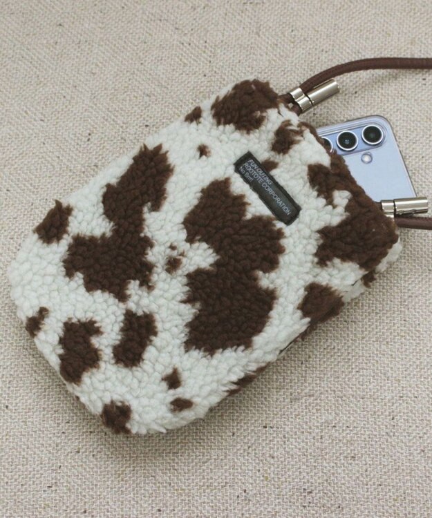 ROOTOTE 1336【スマホショルダー】LT.ベビールー.ボア-A 02：カウ