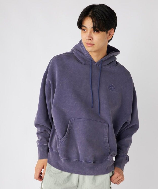 OP／FILA 【Kappa】オーバーサイズ ヘビーウェイトプルパーカー ブルー