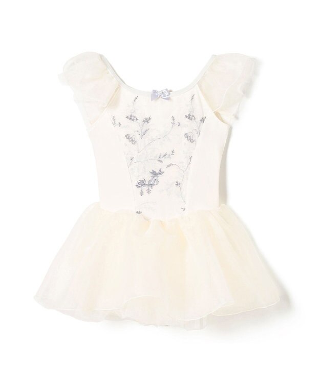 Chacott スカート付レオタード オフホワイト