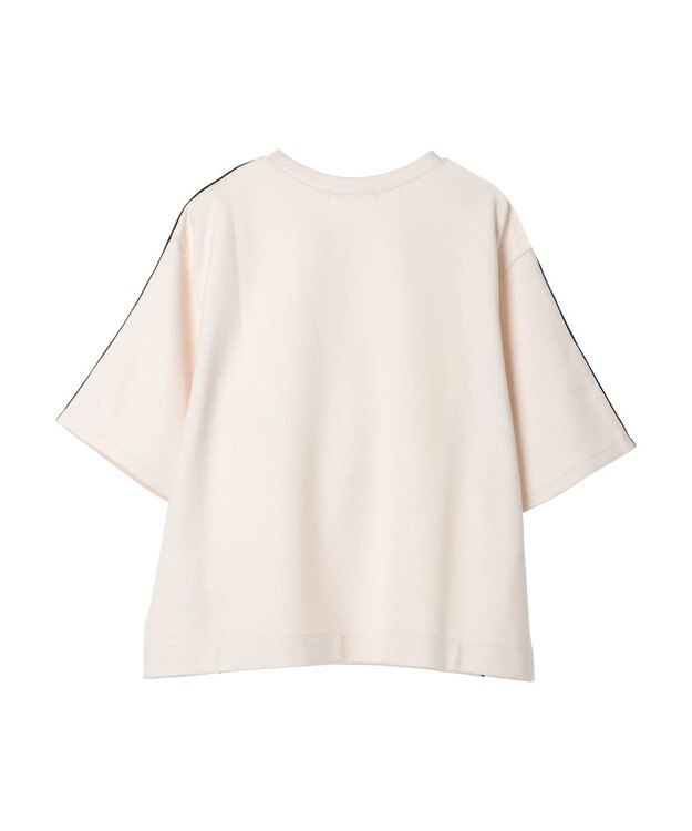 Green Parks ライン使いポンチカットプルオーバー Off White