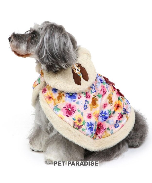 PET PARADISE ディズニー レディ ポンチョ わんわん物語 小型犬 茶