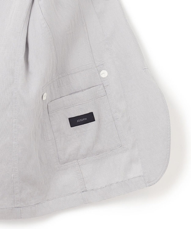JOSEPH HOMME ストレッチマイヤー　ジャケット ライトグレー系