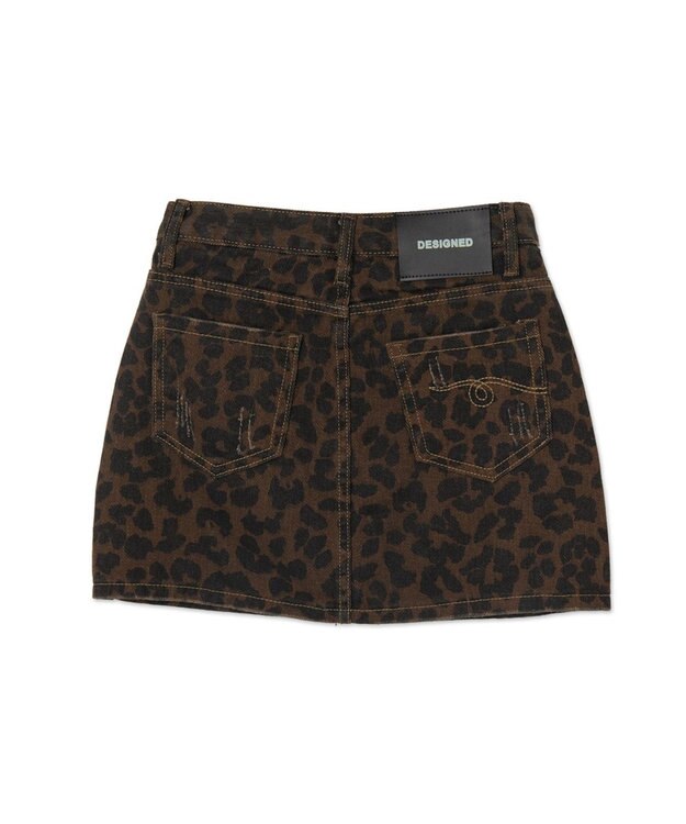 WEGO レオパードダメージミニスカパン 柄1