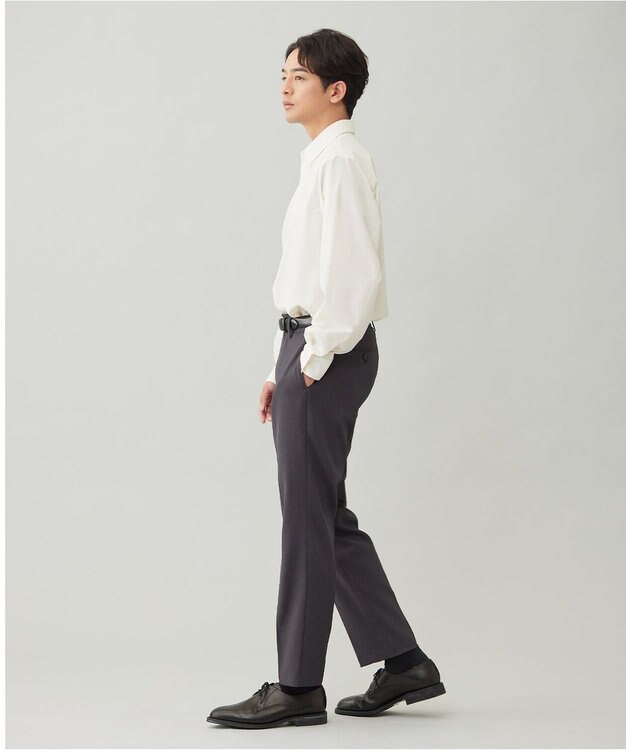 UNFILO MENS 【OCEANS 雑誌・web 掲載 / 男女兼用】TR デイリークリーンシャツ オフホワイト