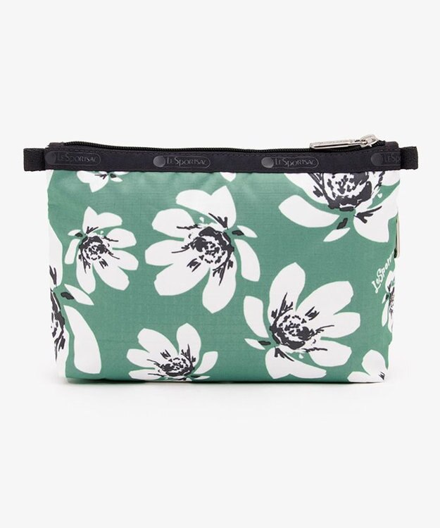 LeSportsac COSMETIC CLUTCH/トロピカルガーデングリーン トロピカルガーデングリーン