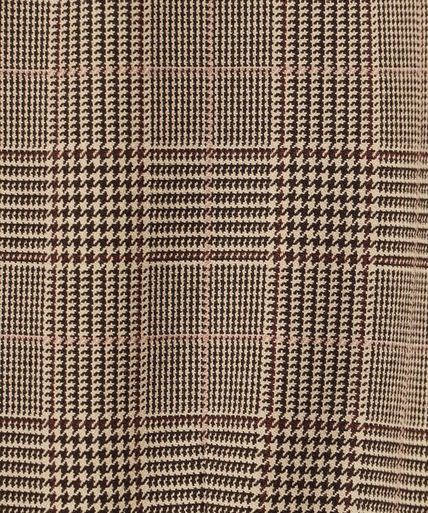 ANY SIS 【セットアップ対応】サーモ2WAYストレッチ ジャケット ブラウングレンチェック